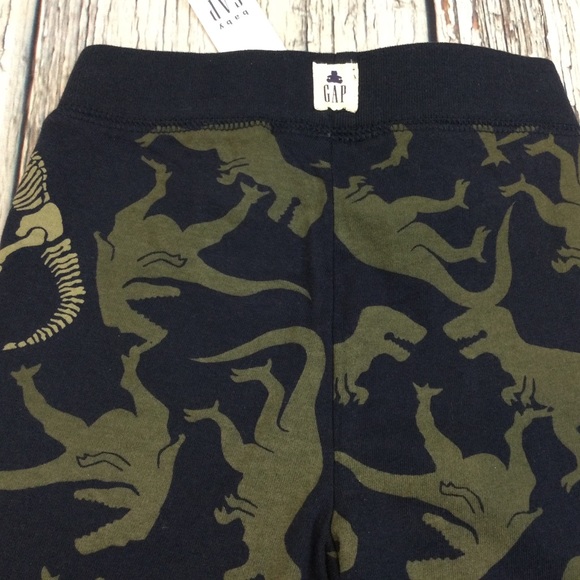 Gap Boys 18-24 months 2T 3T Dinosaur Pants. NWT - Picture 3 of 4